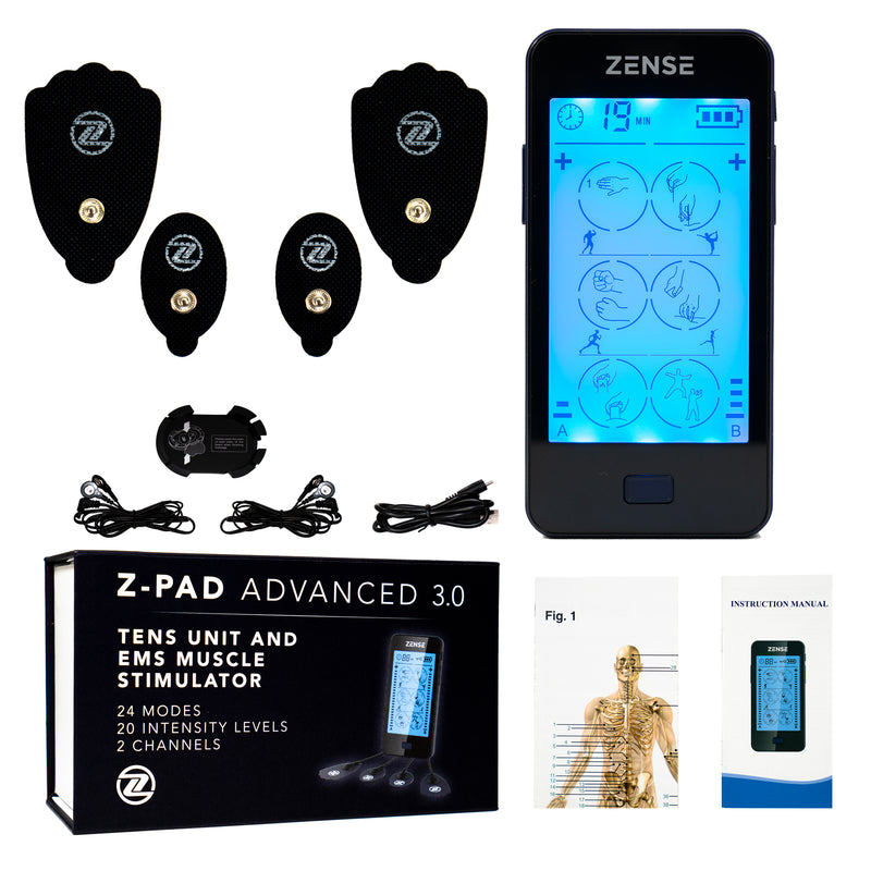 Empower Your Muscles: TENS EMS & Massage Device Z-PAD Advanced 3.0 –  ZenseZone